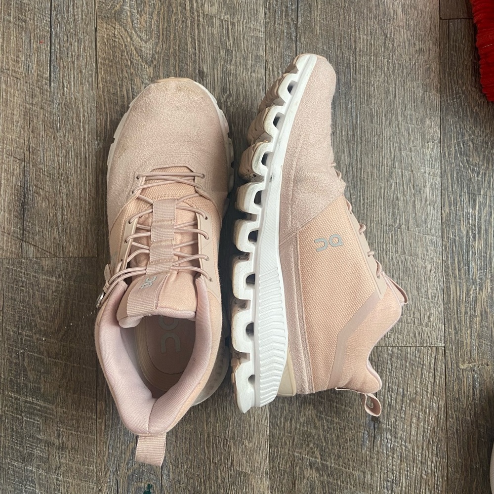 Cloud Hi On Cloud Shoes Monochrome Rose